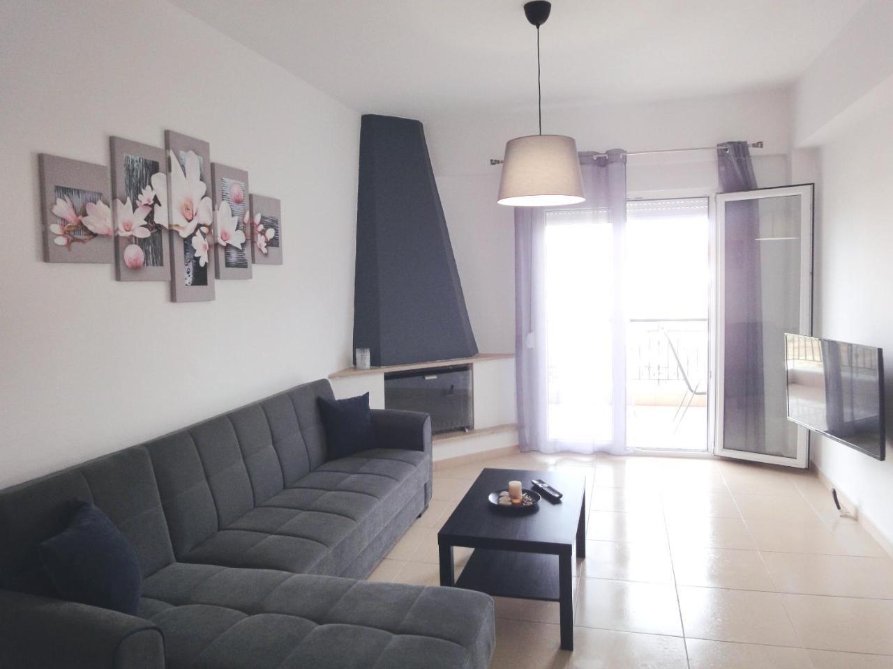 Polychrono Nikos Apartment Bagian luar foto